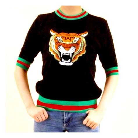 gucci tiger sweater dupe|gucci tiger sweater women.